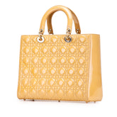 Large Patent Cannage Lady Dior